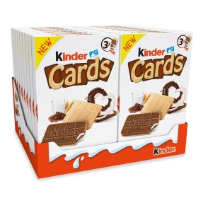 KINDER KINDER CARDS 3X25.6G X 18 SZTUK