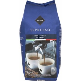 Rioba Espresso Platinum Kawa ziarnista prażona 3 kg