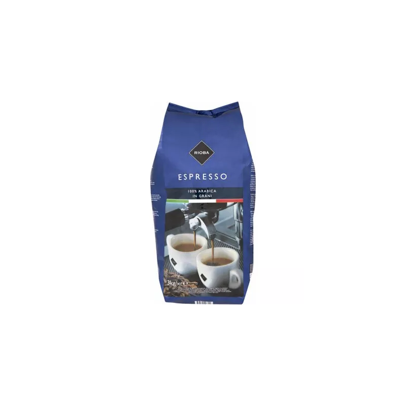 Rioba Espresso Platinum Kawa ziarnista prażona 3 kg Rioba Espresso Platinum Kawa ziarnista prażona 3 kg