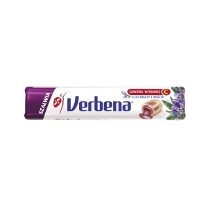 CUKIERKI VERBENA Z MENTOLEM i EUKALIPTUSEM 32G x 24 sztuki