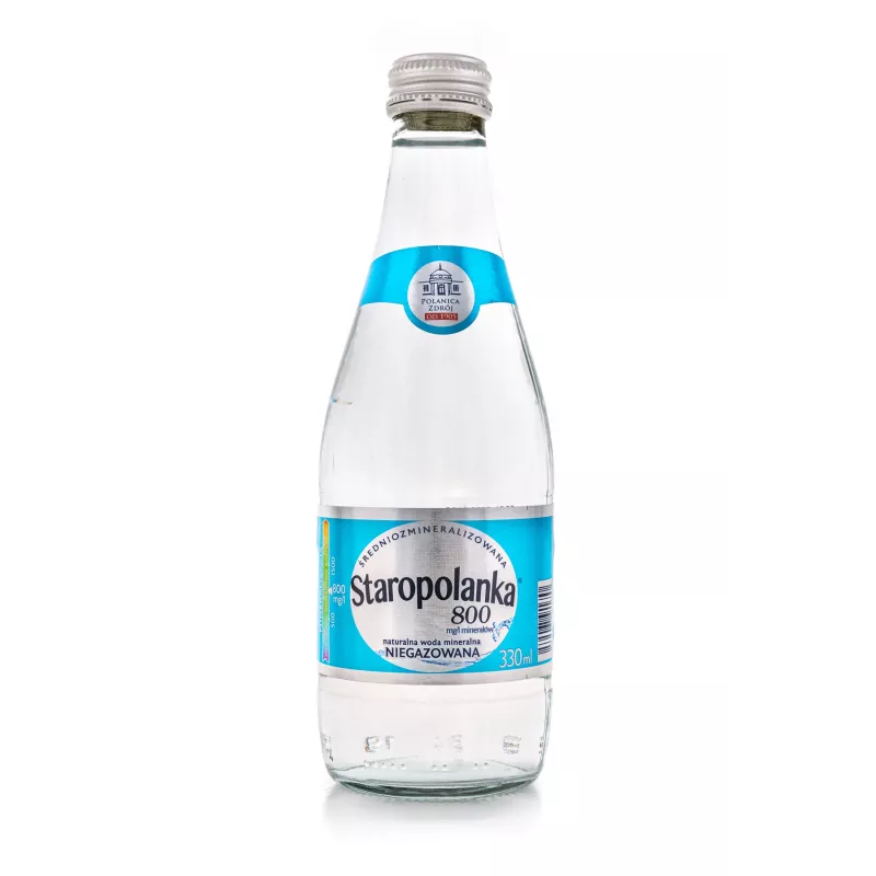 Staropolanka 0.33 l. Niegazowana szkło x 12 sztuk