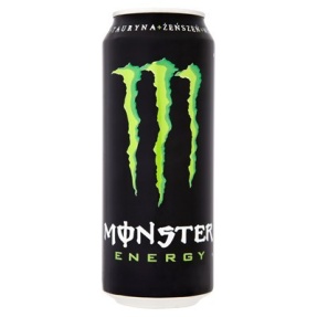 Monster Energy Gazowany napój energetyzujący 500 ml x 24 sztuki