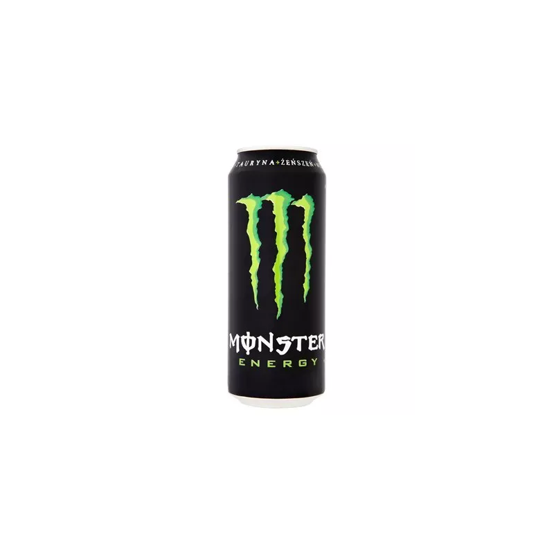 Monster Energy Gazowany napój energetyzujący 500 ml x 24 sztuki Monster Energy Gazowany napój energetyzujący 500 ml x 24 sztuki