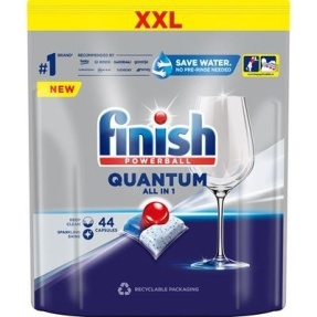 Finish Quantum Fresh All in One Kapsułki do zmywarek 44 sztuki