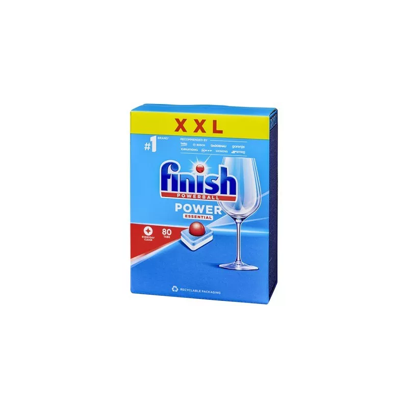 Finish Power Essential Regular Kapsułki do zmywarek 80 sztuk