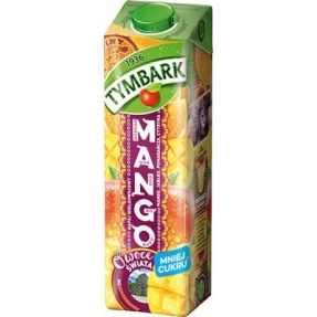 Tymbark Owoce Świata Napój mango 1 l. x 6 sztuk