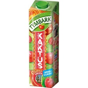 Tymbark Owoce Świata Napój kaktus 1 l. x 6 sztuk