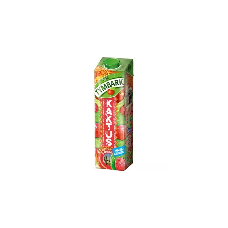 Tymbark Owoce Świata Napój kaktus 1 l. x 6 sztuk Tymbark Owoce Świata Napój kaktus 1 l. x 6 sztuk