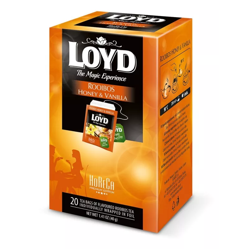 Herbata HORECA LOYD Rooibos Honey & Vanilla 20 kopert
