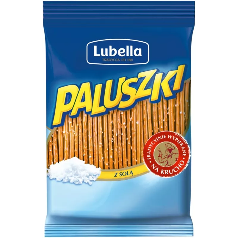 Lubella paluszki z solą 70g x 25 sztuk Lubella paluszki z solą 70g x 25 sztuk