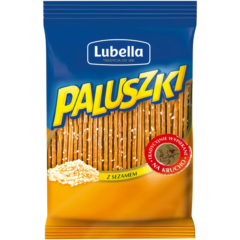 Lubella paluszki z sezamem 70g x 25 sztuk Lubella paluszki z sezamem 70g x 25 sztuk