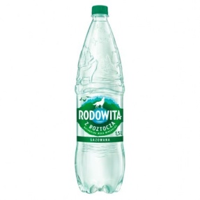 Rodowita 1.5 l. gazowana 456 butelek PALETA