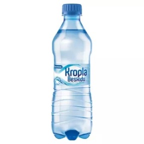 KROPLA BESKIDU Naturalna woda mineralna gazowana 500 ml 12 sztuk
