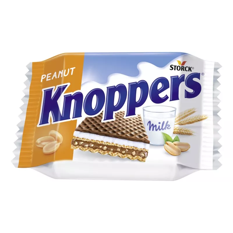 Knoppers wafelek PEANUT 25g x 24 sztuki