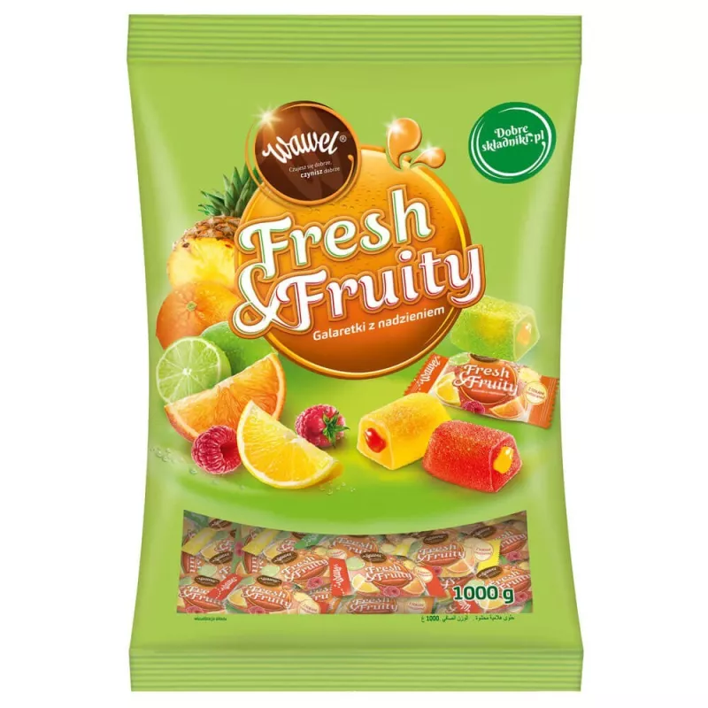 WAWEL GALARETKI FRESH & FRUITY 1KG