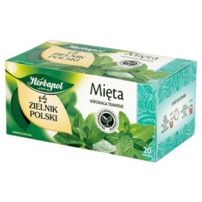 Herbapol Zielnik Polski Mięta Herbatka ziołowa 40 g (20 torebek)