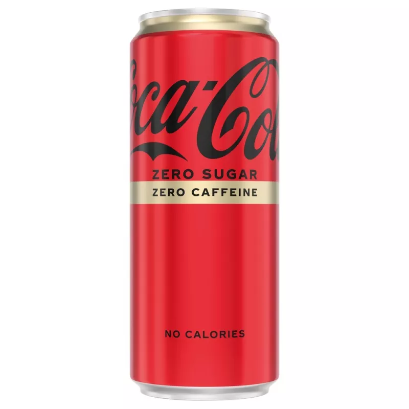 COCA COLA ZERO KOFEINY 330 ml x 24 sztuki
