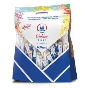 Diamant Cukier biały 5g 600 PALUSZKÓW