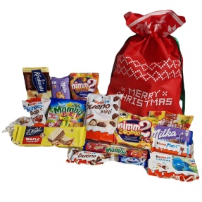 Paczka świąteczna słodyczy Premium Medium 100