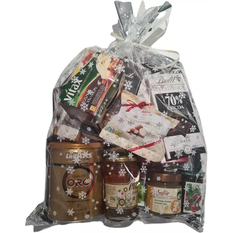 Paczka Świąteczna Zestaw Prezentowy z konfiturą PREMIUM nr 56 Paczka Świąteczna Zestaw Prezentowy z konfiturą PREMIUM nr 56