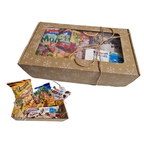 Zestaw Świąteczny Paczka ze słodyczami dla dzieci w kartoniku nr 205