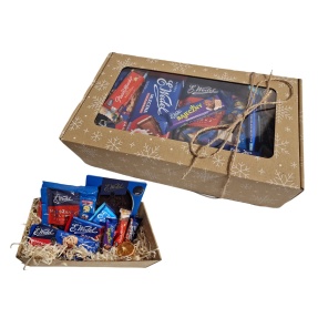 Zestaw Świąteczny Paczka ze słodyczami Wedel w kartoniku nr 204