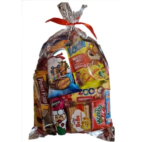 Paczka słodyczy dla dzieci na Mikołajki – Zestaw Świąteczny nr 22