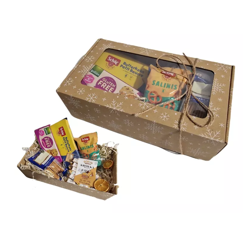 Zestaw Świąteczny słodyczy BEZ GLUTENU w kartoniku nr 207 Zestaw Świąteczny słodyczy BEZ GLUTENU w kartoniku nr 207