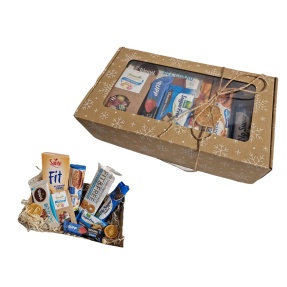 Zestaw Świąteczny słodyczy BEZ CUKRU w kartoniku nr 206