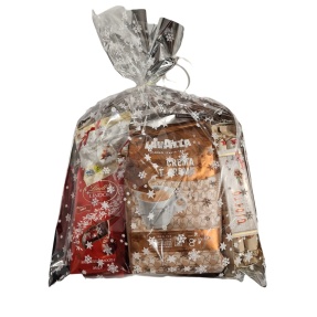 PACZKA ŚWIĄTECZNA Z ZIARNISTĄ KAWĄ LAVAZZA NR 25