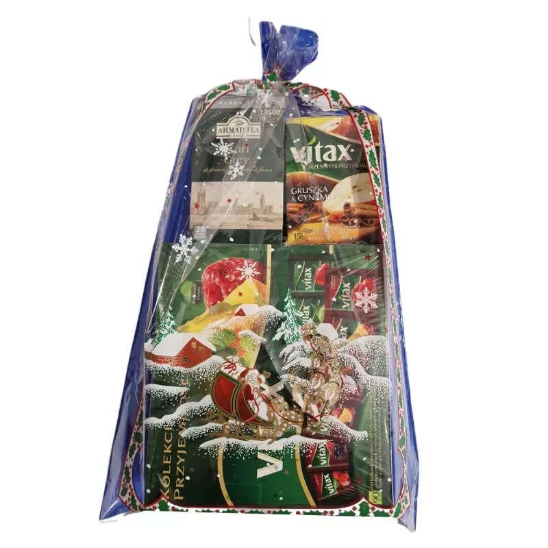 Paczka Świąteczna Kolekcja Herbat VITAX – Zestaw herbat nr 28 Paczka Świąteczna Kolekcja Herbat VITAX – Zestaw herbat nr 28