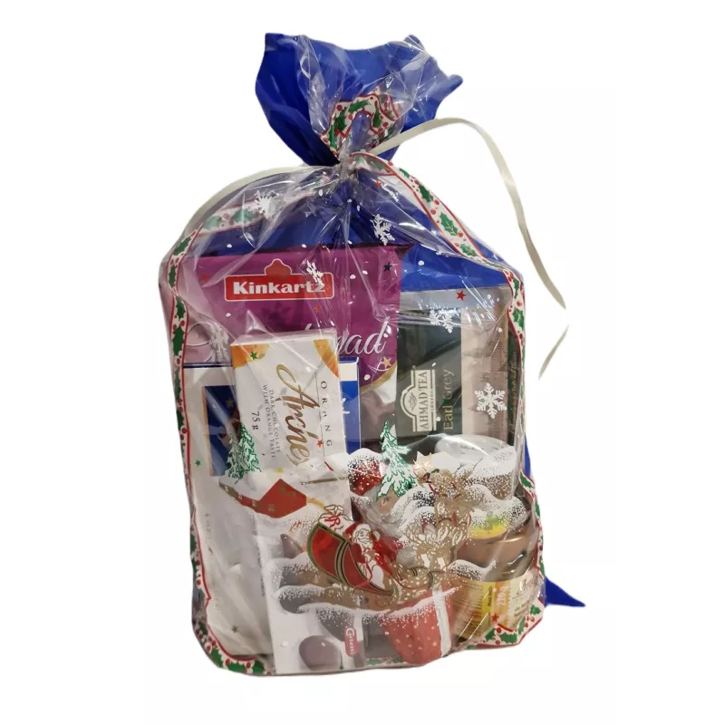 Paczka Świąteczna z syropem do herbaty i piernikami Kinkartz – Zestaw prezentowy nr 23