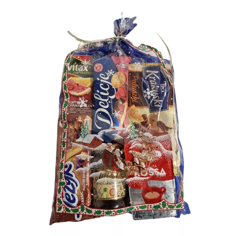 Paczka Świąteczna z Miodem i Kawą – Zestaw prezentowy nr 26