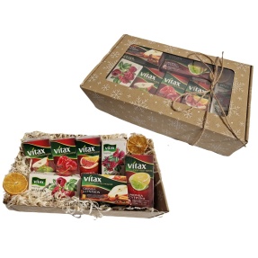 ZESTAW ŚWIĄTECZNY Z OWOCOWYMI HERBATAMI VITAX NR 215