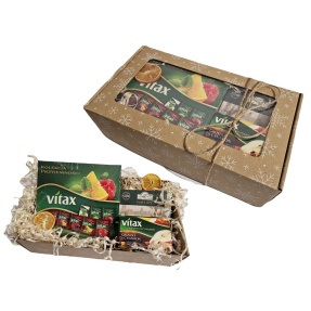 ZESTAW ŚWIĄTECZNY Z KOLEKCJĄ HERBAT VITAX NR 214