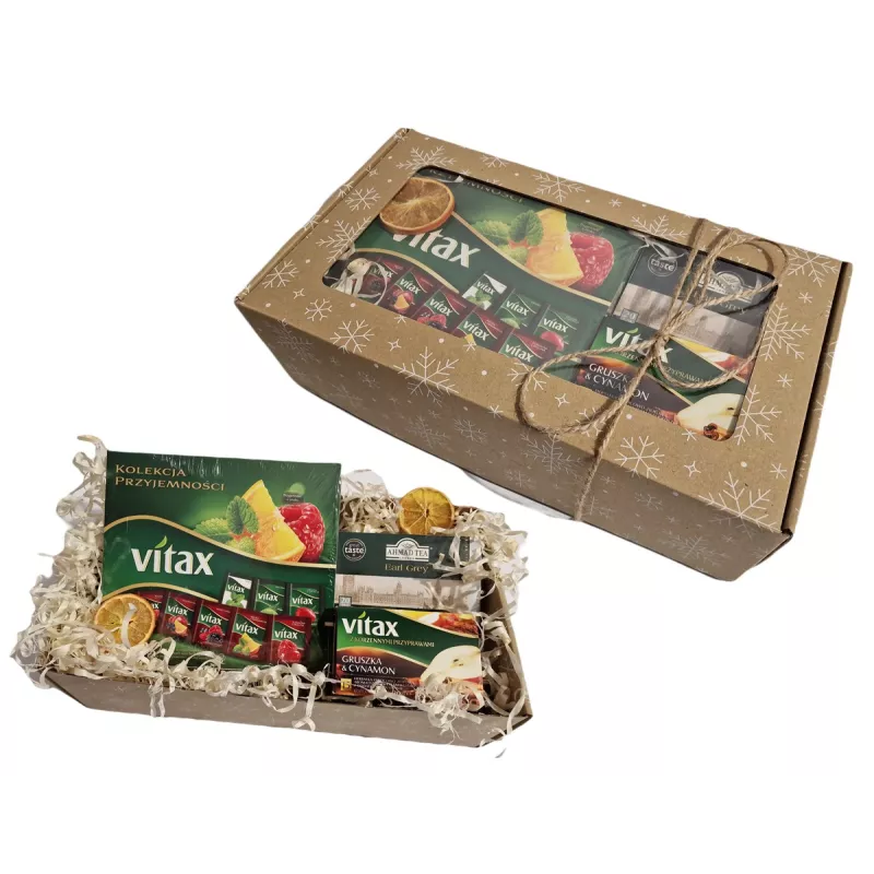 ZESTAW ŚWIĄTECZNY Z KOLEKCJĄ HERBAT VITAX NR 214