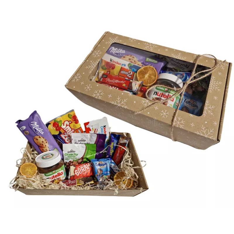 ZESTAW ŚWIĄTECZNY Z MIODEM, KAWĄ I HERBATĄ NR 212