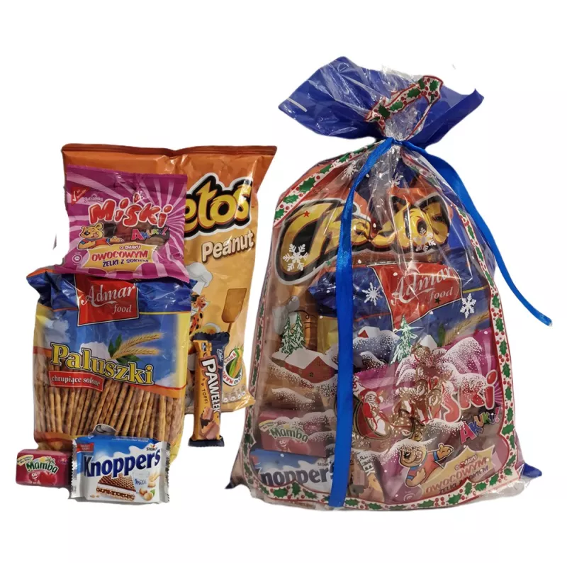 Paczka Świąteczna – Zestaw Słodyczy z Wedel Pawełek nr 34