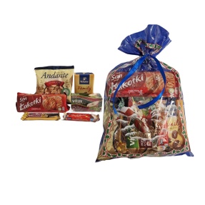 PACZKA ŚWIĄTECZNA ZESTAW PREZENTOWY Z PRINCE POLO NR 31