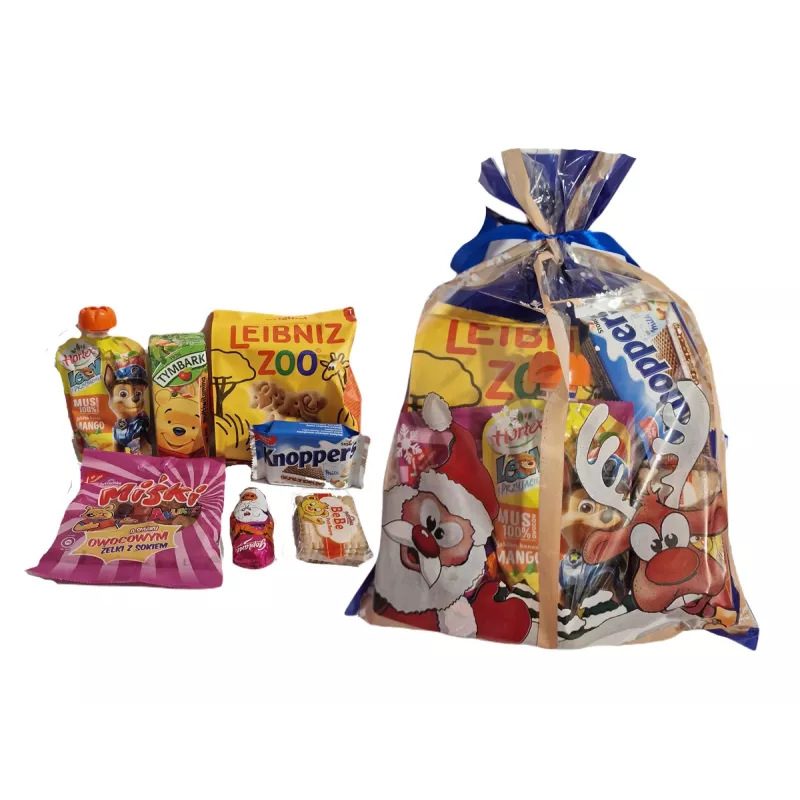 Paczka słodyczy – Zestaw Świąteczny dla małych dzieci nr 30 Paczka słodyczy – Zestaw Świąteczny dla małych dzieci nr 30