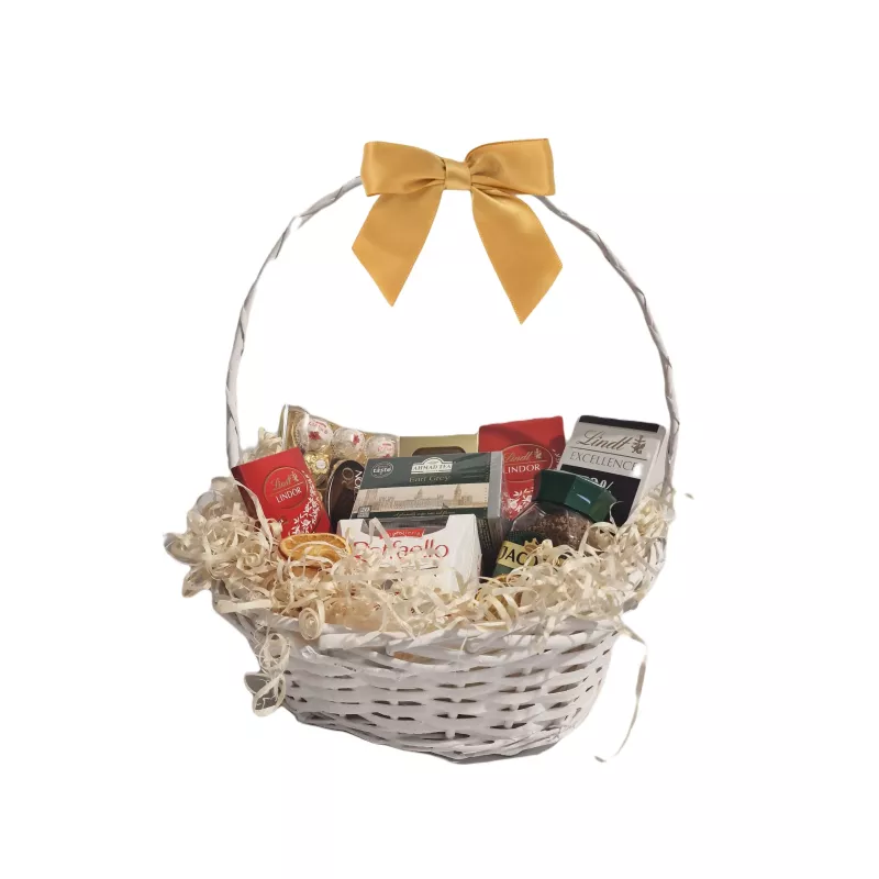 Kosz świąteczny bez alkoholu – Zestaw prezentowy prezent nr 1 Kosz świąteczny bez alkoholu – Zestaw prezentowy prezent nr 1