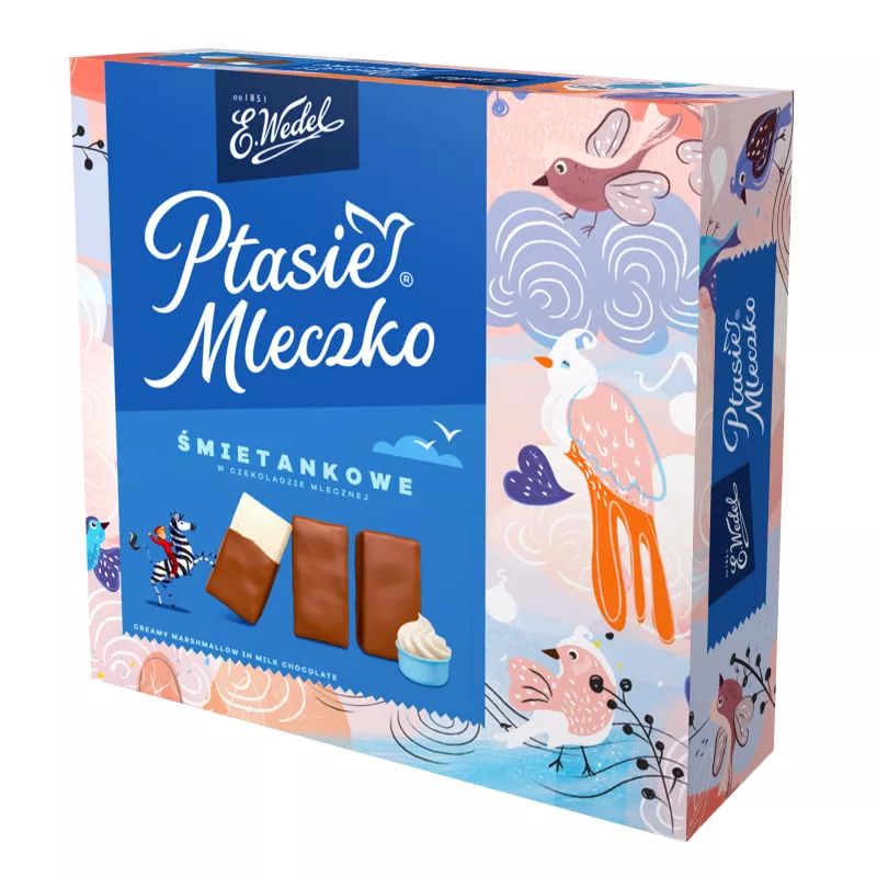 WEDEL PTASIE MLECZKO® ŚMIETANKOWE 340G