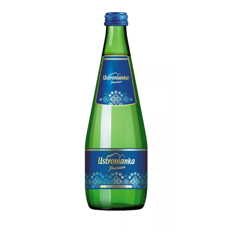 Ustronianka szkło 0.7 l. gazowana x 6 sztuk Ustronianka szkło 0.7 l. gazowana x 6 sztuk