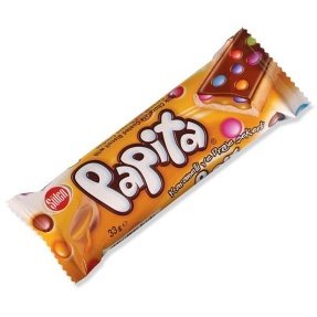 Papita baton karmelowy 33g x 24 sztuki