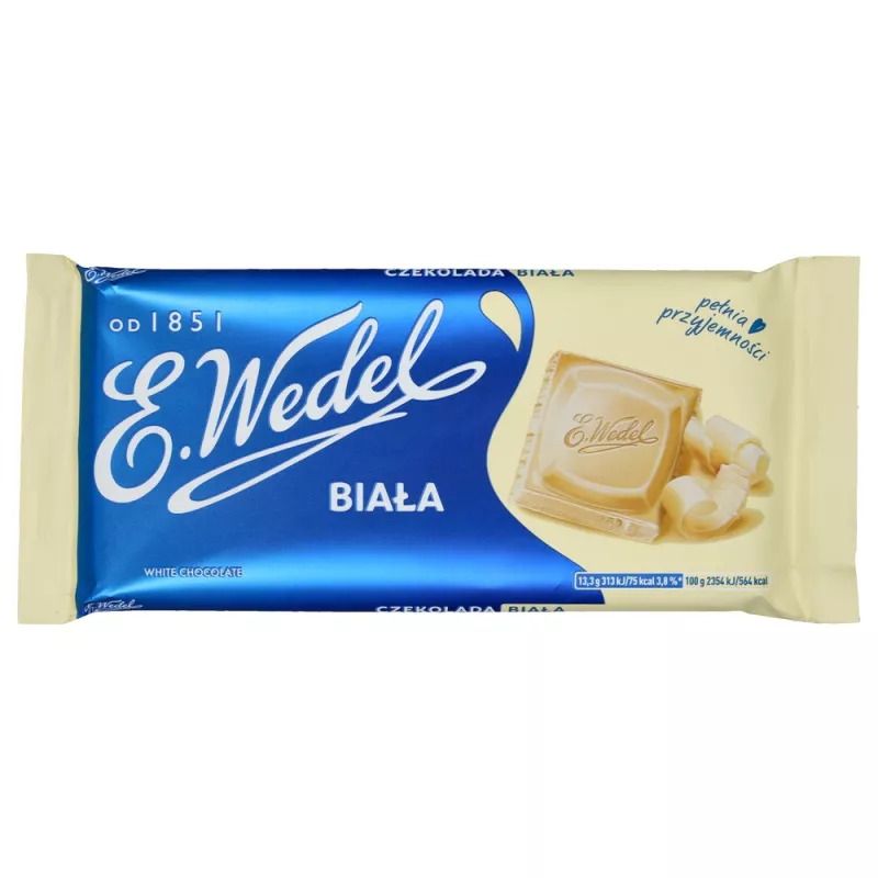 Wedel CZEKOLADA BIAŁA 80 G X 5 SZTUK Wedel CZEKOLADA BIAŁA 80 G X 5 SZTUK