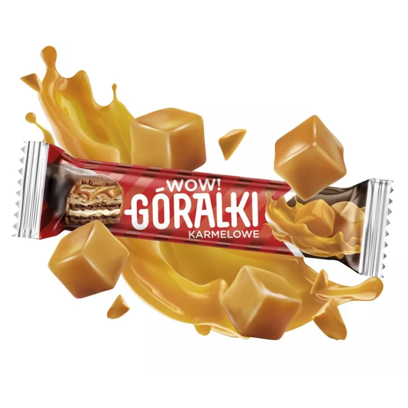 GÓRALKI WOW! KARMELOWE 40 G x 24 SZTUKI GÓRALKI WOW! KARMELOWE 40 G x 24 SZTUKI