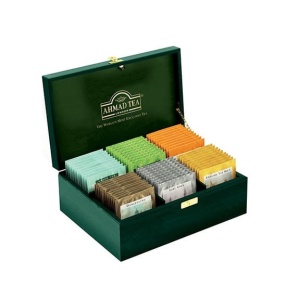 Ahmad Exclusive Mix 60 herbat w drewnianej skrzynce