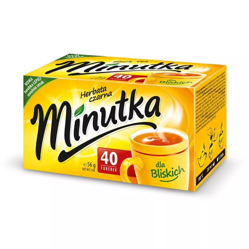 MINUTKA CZARNA 40 TOREBEK x 12 PACZEK MINUTKA CZARNA 40 TOREBEK x 12 PACZEK