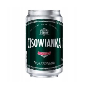 Cisowianka NIEGAZOWANA 0.33l puszka x 6 sztuk