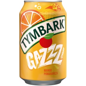 Tymbark gazzzowany mango pomarańcza 330 ml x 12 sztuk